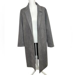 Zara Women's Charcoal Trench Coat
